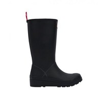 (W) 헌터 플레이 톨 레인 부츠 블랙 (W) Hunter Play Tall Rain Boots Black