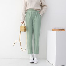 순이들 여성 봄 가을 빅사이즈 벤츄리 밴딩 슬랙스