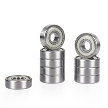 10PCS ABEC5 6201ZZ 6201Z 62012Z 6201 ZZ 12*32*10mm 금속 물개 깊은 홈 볼 베어링 12x32x10mm, ABEC 3, 6201 12X32X10mm, 은