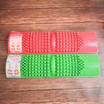 리빙서플라이 일본 발지압판 지압패드 지압매트 건강, 핑크