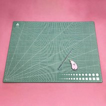 책상 고무 매트 60x45 A2 사이즈 데스크 커팅판 컷팅판