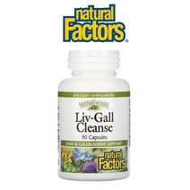내추럴팩터스 Liv Gall Cleanse 실리마린 밀크씨슬 아티초크 강황 뿌리 민들레 추출물 90캡슐