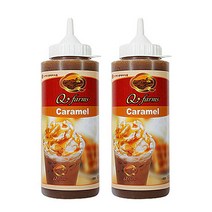 qs)큐팜스 카라멜 토핑소스 500g 2개