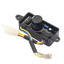 오토바이 모터 기화기 엔진 단상 2kw-3kw 가솔린 발전기용 자동 전압 조정기, 없음, 1.Black