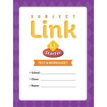 Subject Link Starter 1(Test & Worksheet), NE Build&Grow, 9791125324034