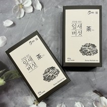 머쉬온 잎새버섯차 2g 20티백 2박스 베타글루칸 마이다케버섯차 국내산