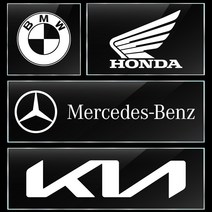 로고 데칼 엠블럼 오토바이 차량용 스티커 주문제작, 11 폭스바겐, 화이트/대형