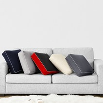 네모라인 순면 사각쿠션 커버 (솜 미포함)