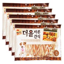 펫더맨 더 올바른 강아지 간식, 치킨샌드위치, 5개입