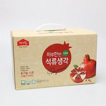 에덴식품 국산 유기농석류즙15포 고흥산100% 갱년기 40대 여성 건강즙, 60포, 120ml