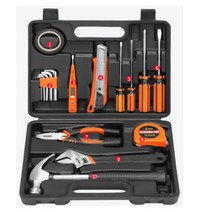 가정용 공구 세트 가방 정비 수공구 풀 셋트 목공 드라이버 산업용 종합 다용도 미니 셀프툴, 대형(19p)