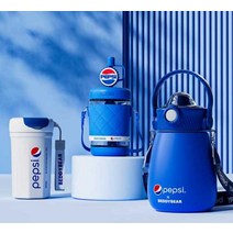 펩시 물병 트라이탄 316스텐 친환경 내구성 2023, 콜드브루 스트로컵-펩시 (580ml)