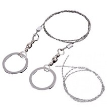 까마느 줄톱 와이어 톱 휴대옹 캠핑 실톱 미니체인톱 다용도 공구 톱 야외 아웃도어, 오렌지