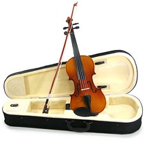 심바이올린 입문용 바이올린 1/2 + 케이스, SV-201, 혼합색상
