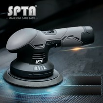 SPTA 무선 듀얼 액션 폴리셔 휴대용 광택기 6단 속도 조절, 디럭스