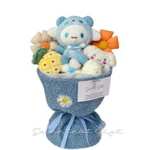 산리오 쿠로미 시나모롤 인형부케 캐릭터 생일 선물 입학식 학예회 졸업식 꽃다발, B