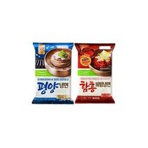 풀무원 평양냉면(2인분)+함흥냉면(2인분) (2인분X2봉) 여름별미 시원한음식 입맛당기는음식 쫄깃한면발 탱탱한면발, 4세트