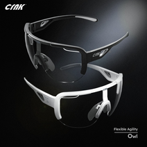 크랭크 CRNK 아울 자전거 고글 변색 렌즈 방풍 스포츠 편광 등산 러닝 골프 OWL 125168, 아울 네이비