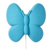 이케아 우플뤼스트 LED벽부착등 나비 블루, 없음