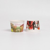 150호 아이스크림 종이용기 1박스 1000개 / 요거트 젤라또 디저트 포장 미니 컵 용기, 150 아이스크림컵 1박스 1000개
