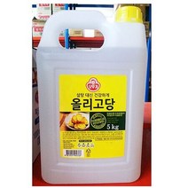 오뚜기 이소말토 올리고당 식자재도매 (5KgX3개) 올리고당 식자재 업소용식자재 대용량식자재, 상세페이지 참조, 본상품선택