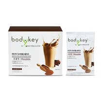 암웨이 바디키 식사대용 쉐이크 초콜릿 고단백 고식이섬유 비타민 미네랄 20종