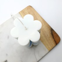 6꽃잎 디자인 오브제캔들 PC몰드 소이캔들 양초 만들기 DIY 재료, 6꽃잎 PC몰드+소이필라왁스500g+심지18호(3야드)