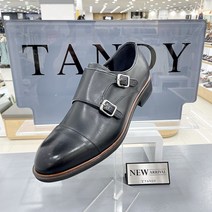 [탠디] 남성 창포인트 쿠션3cm더블몽크스트랩구두(3v180821b)