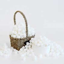 친환경 포장 옥수수전분으로 만든 물에녹는 완충제 500g, 화이트