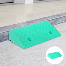 문턱경사로 50X27X11CM 민트 장애인진입판 계단슬로프 문턱진입판