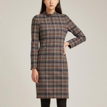 이랜드 [올리비아로렌]체크 원피스 H라인 체크 VOPOAWW9251_평촌점