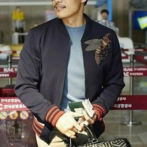 남녀 공용 여왕벌 블루종 스타디움 울모직 자켓 점퍼 코디 2컬러 3사이즈