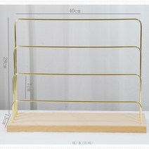 악세사리 진열장 목상 진열대 홀더 3단 스탠드 귀걸이 머리띠 팔찌 목걸이 거치대 반지걸이 정리