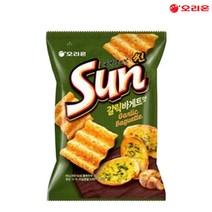 태양의 맛 오리온 썬칩 갈릭바게트맛 80g 2개