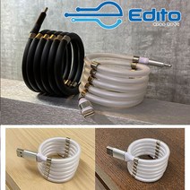 에디토 스네이크V3 자석 케이블 마그네틱 C타입 CTOC 고속 충전 해외10만선택정품 블랙, ctoc 1.8m 블랙