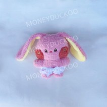 뉴진스 버니니 인형 굿즈 김민지 강해린 하니 다니엘 이혜인, 17cm, 핑크(하니)
