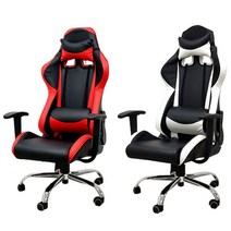 [모비딕컴퍼니] PC방의자 허리편한의자 홈오피스의자 고급의자 진찰의자 게임방의자 phiao, 잇★ 데이퍼니처 레이싱게이밍 철재인조가죽 컴퓨터의자, 잇★ 레드