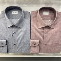 예작 예작 21F/W (2COL) 카치온 스트레치 솔리드 일반핏 긴팔셔츠 YJ1FBP582