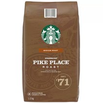 스타벅스 파이크 플레이스 홀빈 커피 1.13kg 코스트코 트레이더스, 1개