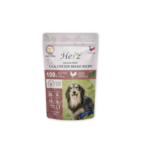 HERZ 알러지 눈물 사료 닭가슴살 100g