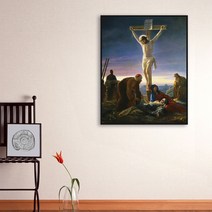[더벨라] 칼 하인리히 블로흐 - 십자가상의 그리스도 Christ on the Cross 모던프레임 캔버스액자