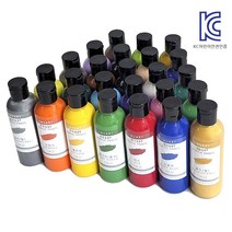 아크릴물감 100ml 24색, 레몬