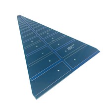 800M-6G UWB Wifi 광대역 광대역 안테나 190mmx150mm 액세서리, 플라스틱, 푸른