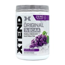 엑스텐드 오리지널 BCAA 글레이셜 그레이프 30서빙 390 g, 1개, 390g