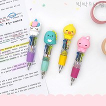 [이젠]레이지스타4색미니볼펜0.7/4종, 4종=1세트