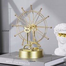 고래소품 우영우고래 진자운동 여름 소품 모빌 미니어쳐 인테리어 키네틱아트, 황금 관람차 혼돈진자[자전]