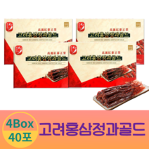 고려홍삼정과골드 30g 10개 4박스, 4개, 10포