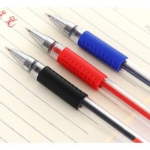 3색볼펜 판촉물 선물용 필기잘되는볼펜, 블랙