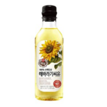 백설 해바라기유, 500ml, 1개