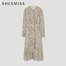 SHESMISS_02 [쉬즈미스]플라워 스트랩 원피스_SWWOPM11040_CR